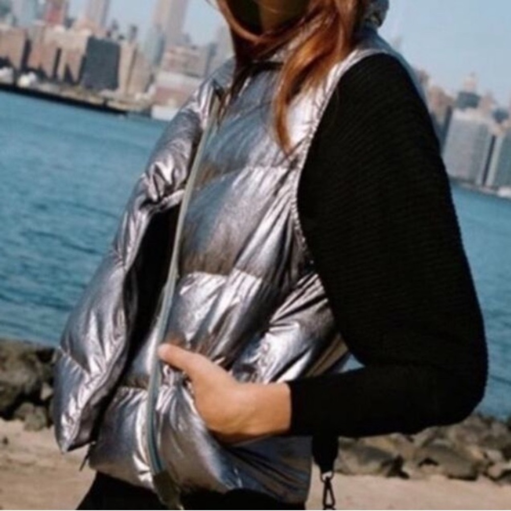Anthropologie silver vest